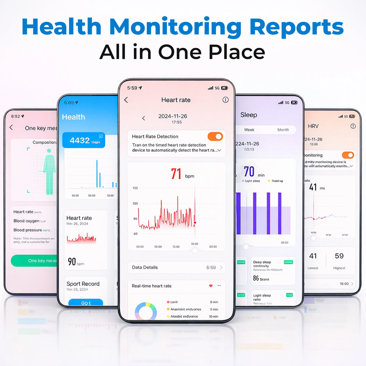 All In One Fitness Tracker Band