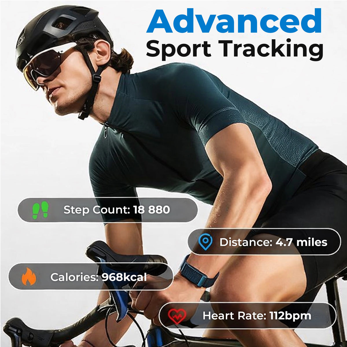 All In One Fitness Tracker Band