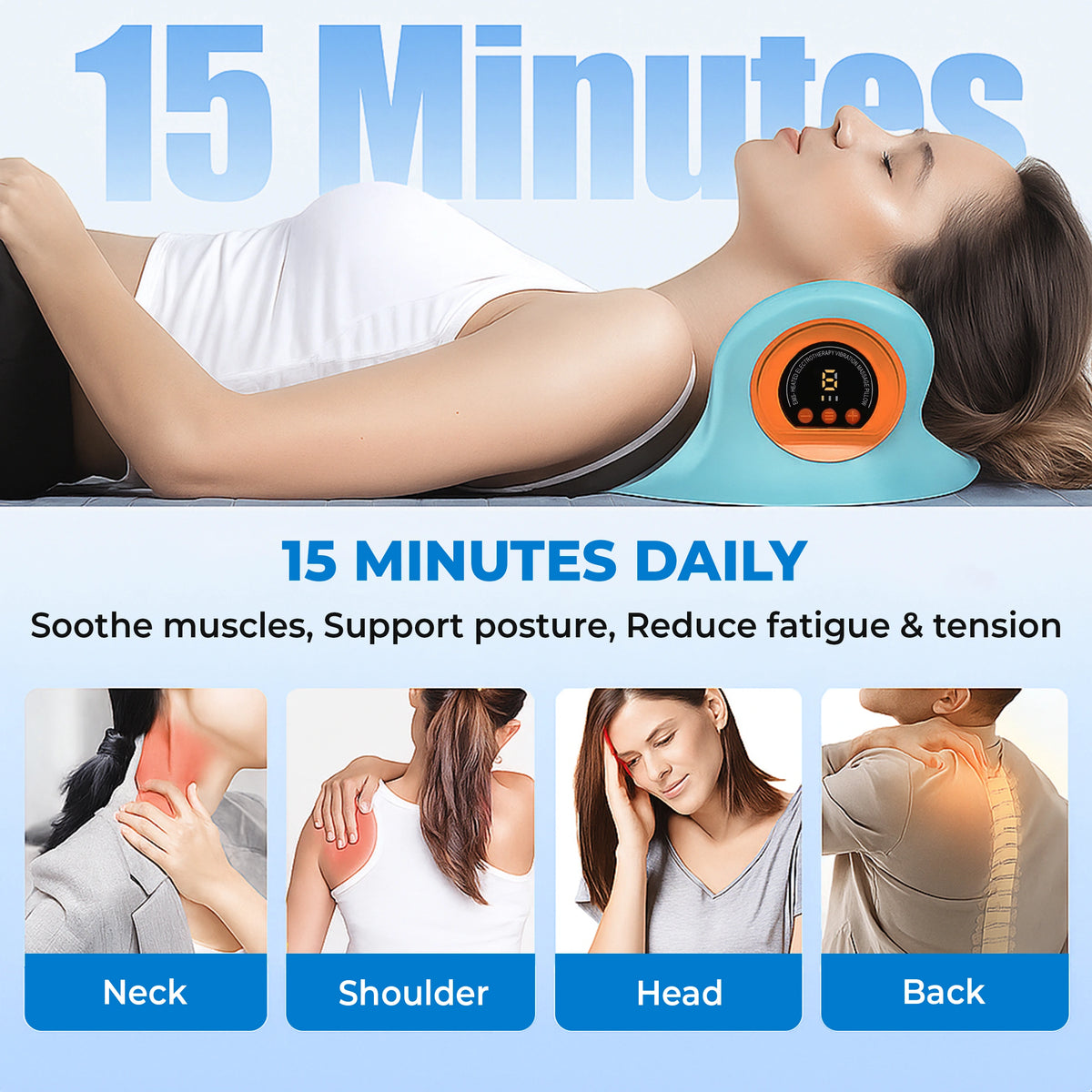 Neck and Back Massager