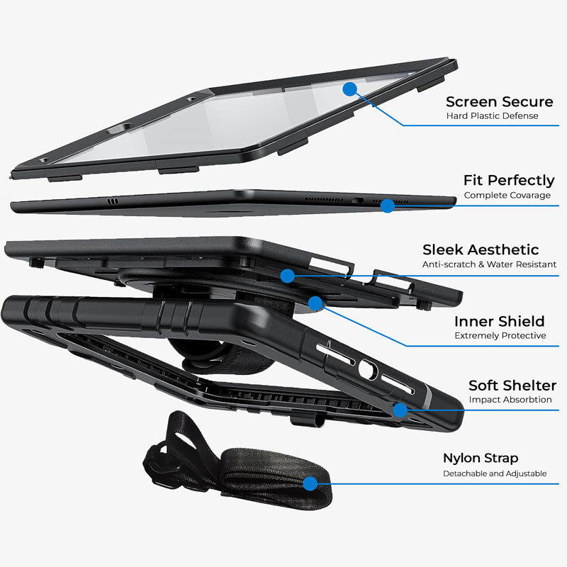 TechBuum Heavy Duty iPad Case