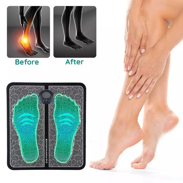 EMS Acupoints Massage Foot Mat - TechBuum