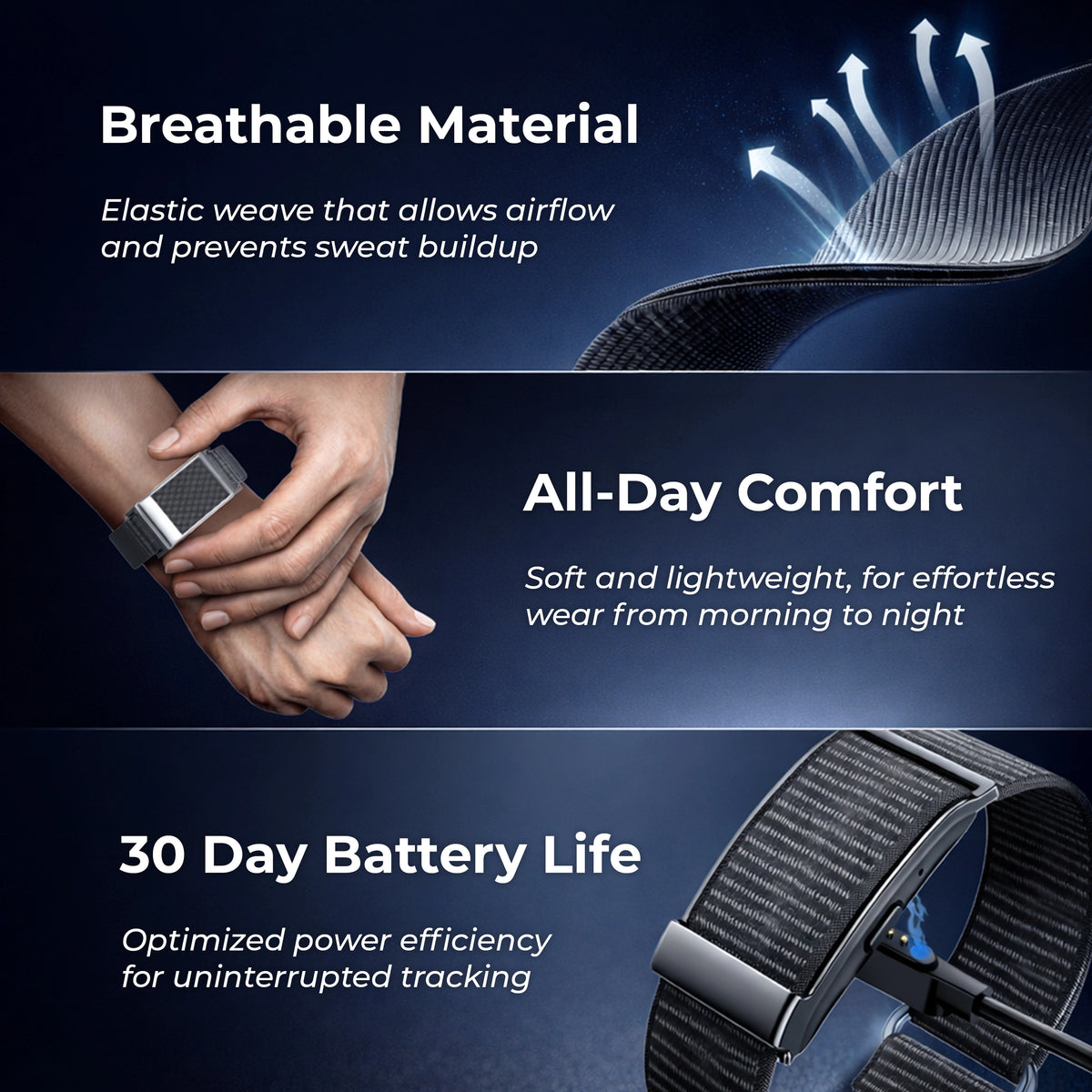 All In One Fitness Tracker Band