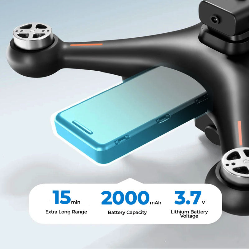 4k Professional UHD Camera Drone with WiFi FPV &amp; GPS