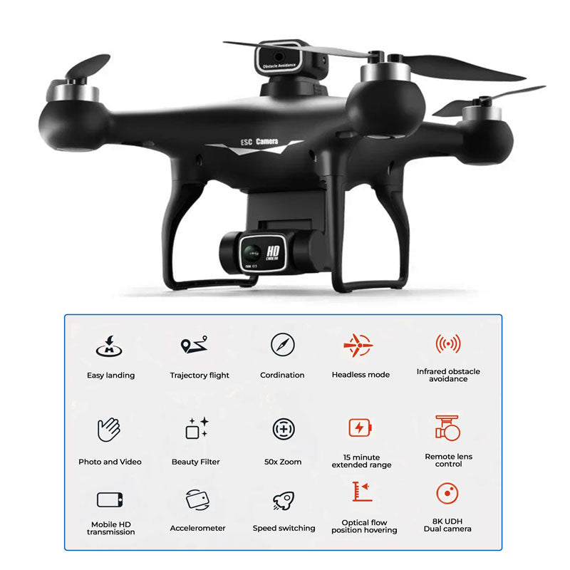 4k Professional UHD Camera Drone with WiFi FPV &amp; GPS