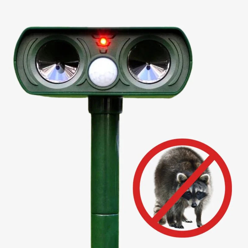 Raccoon Outdoor Ultrasonic Repeller