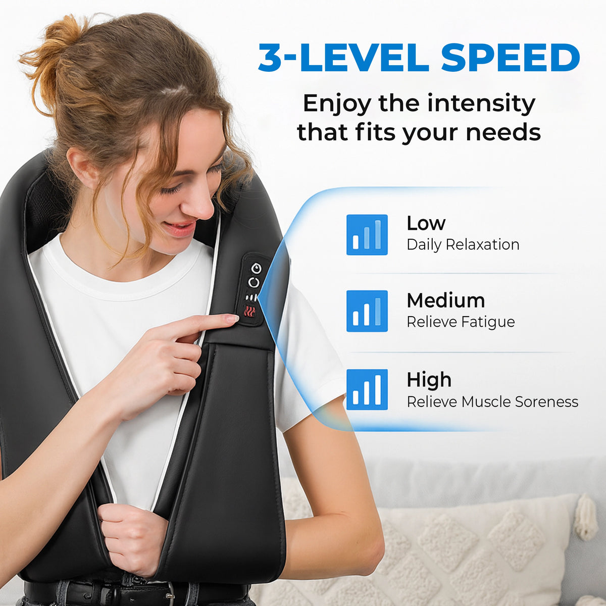 Neck and Back Shiatsu Massager