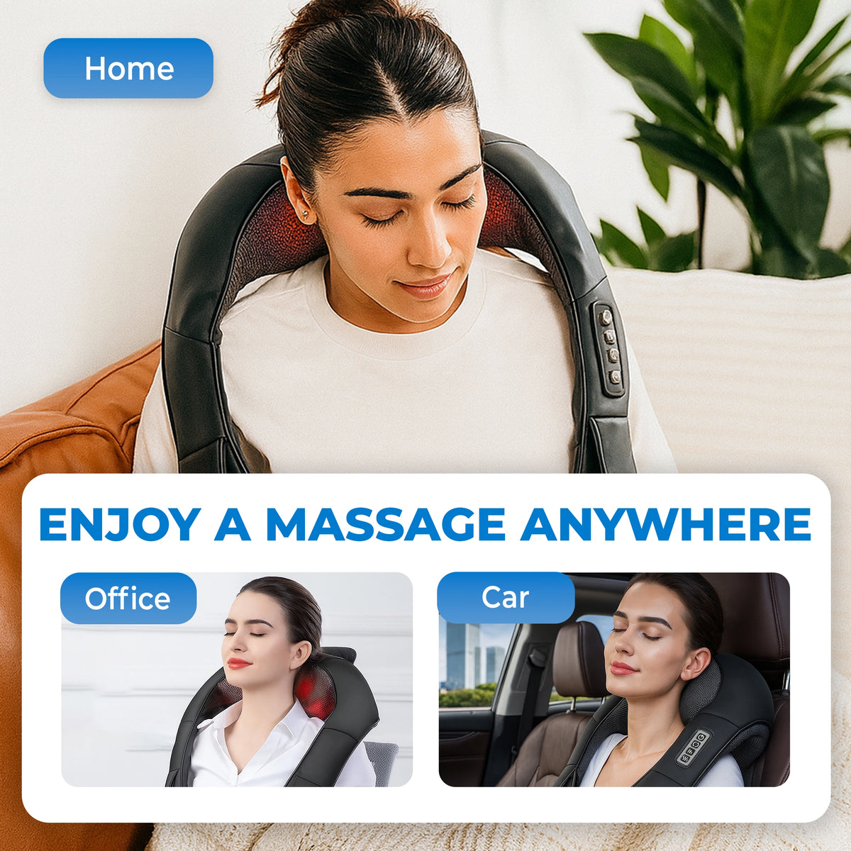 Neck and Back Shiatsu Massager