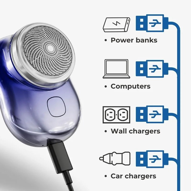 Pocket Size USB Electric Shaver