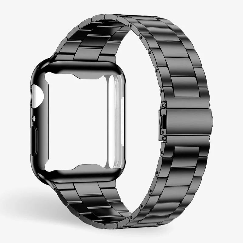 Stainless Steel Watch Band with Case