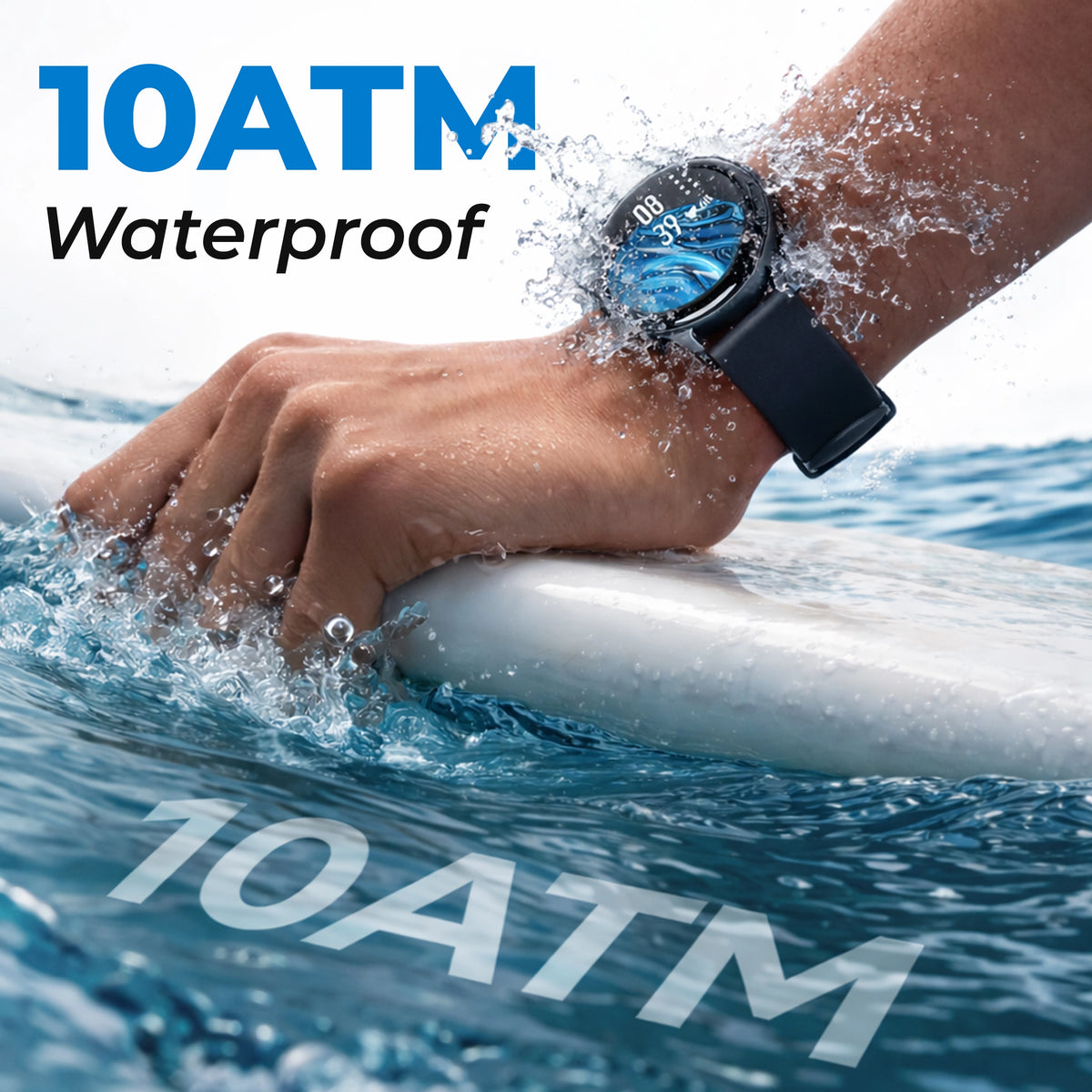 Smart Fitness & Health Monitoring Watch