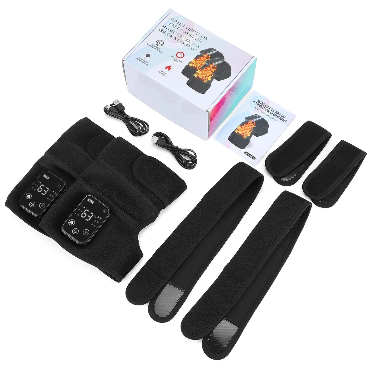 3 in 1 Wireless Heated Massager