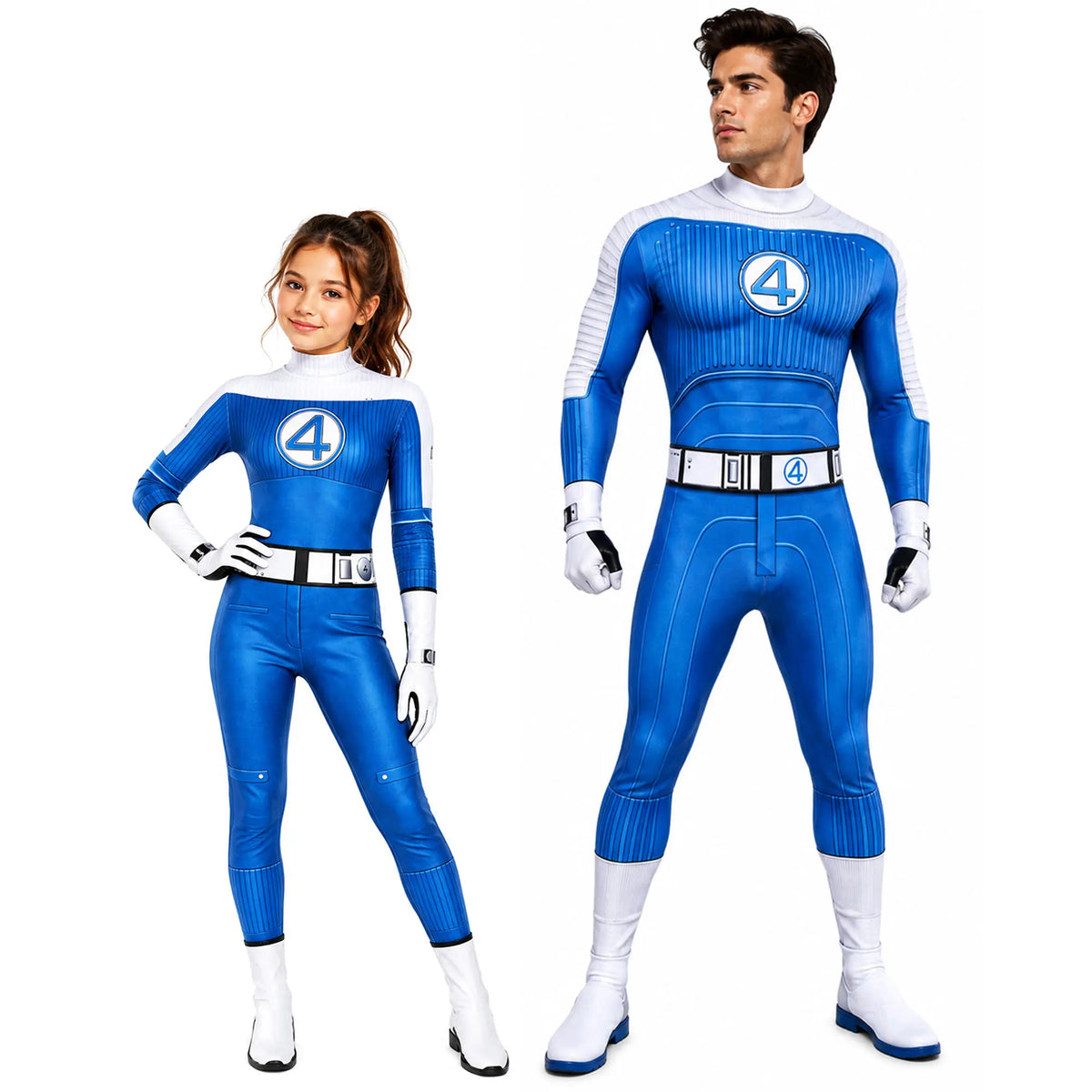Four Superhero Costumes