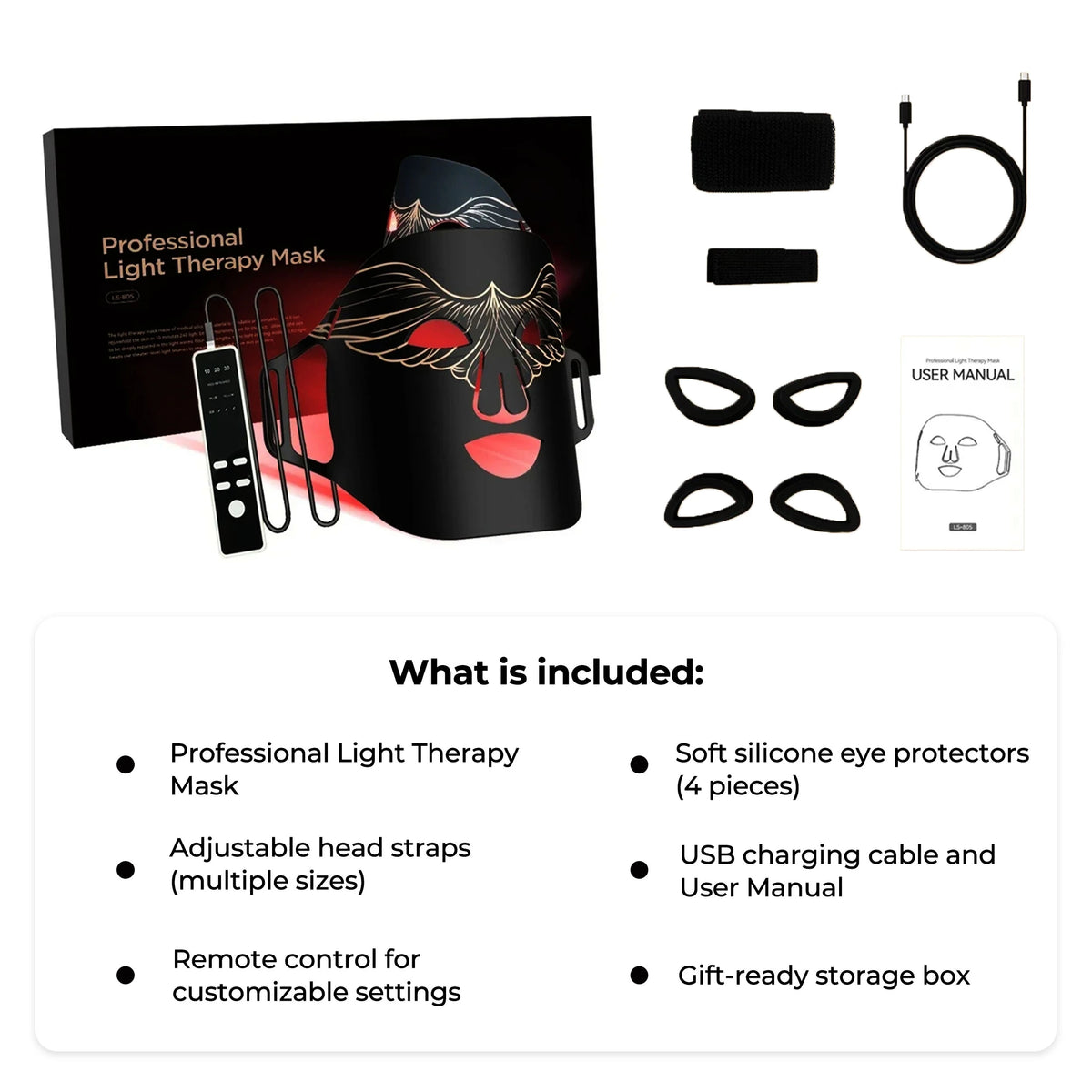 Red Light Therapy Mask