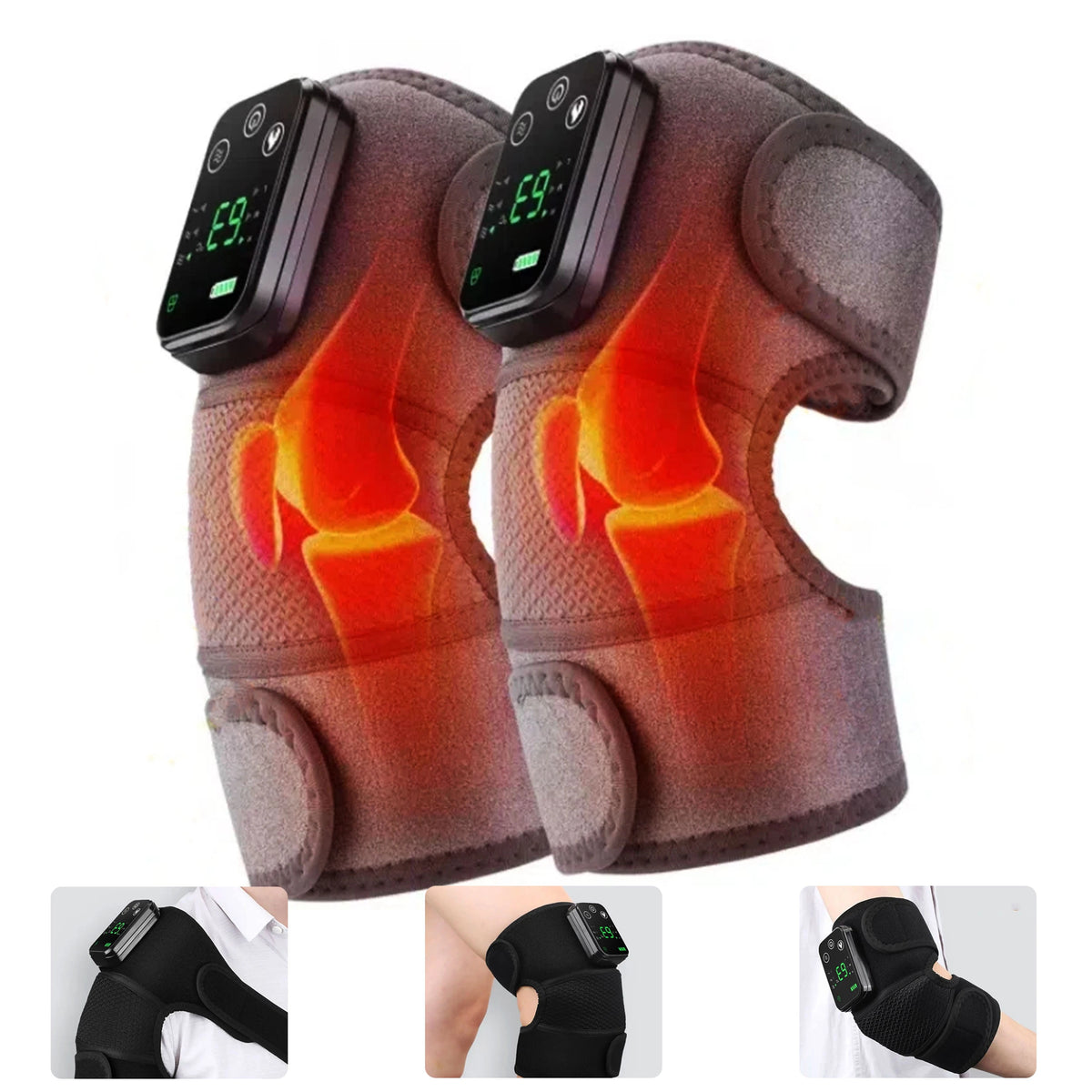 3 in 1 Wireless Heated Massager
