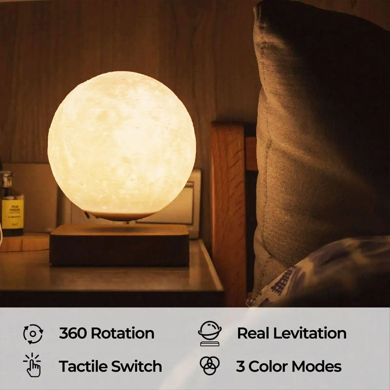 Levitating Moon Lamp