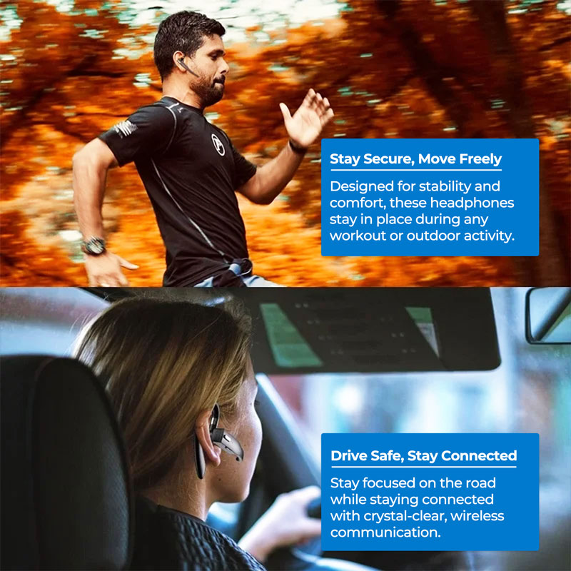 Bluetooth 5.1 Dual Wireless Headset