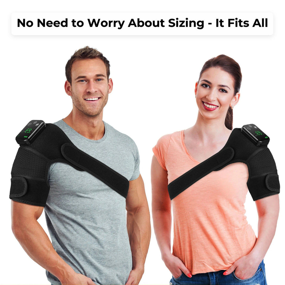 3 in 1 Wireless Heated Massager