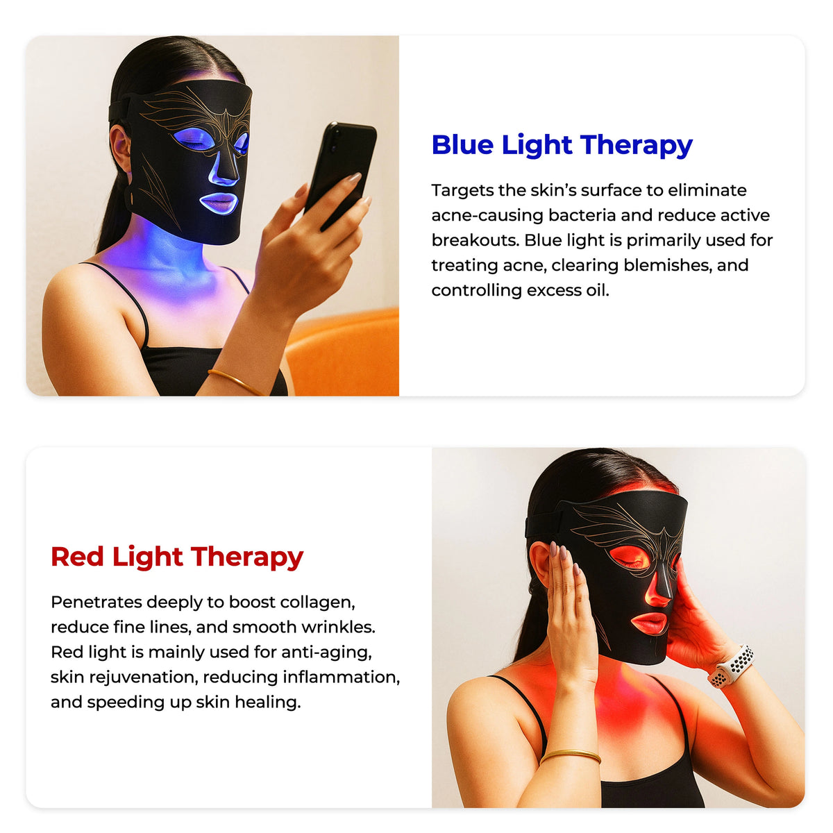 Red Light Therapy Mask