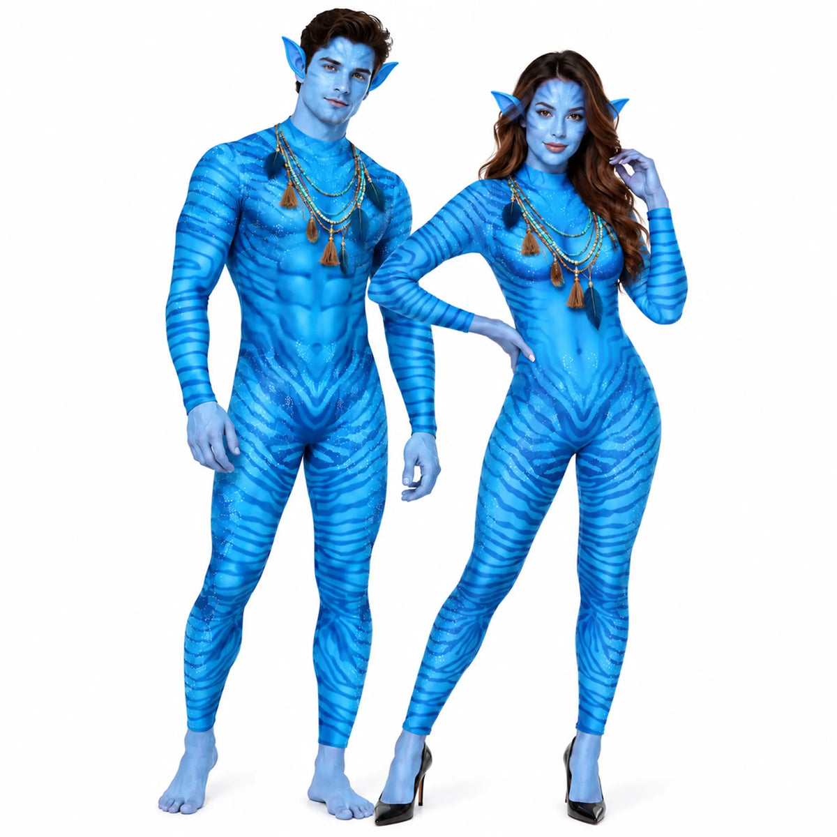 Blue Fantasy Costume