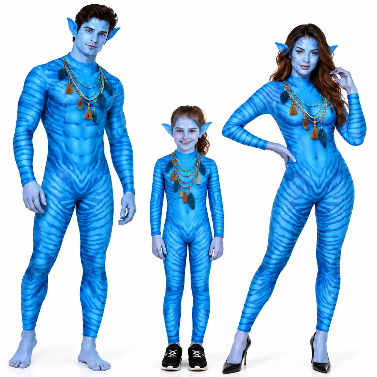 Blue Fantasy Costume
