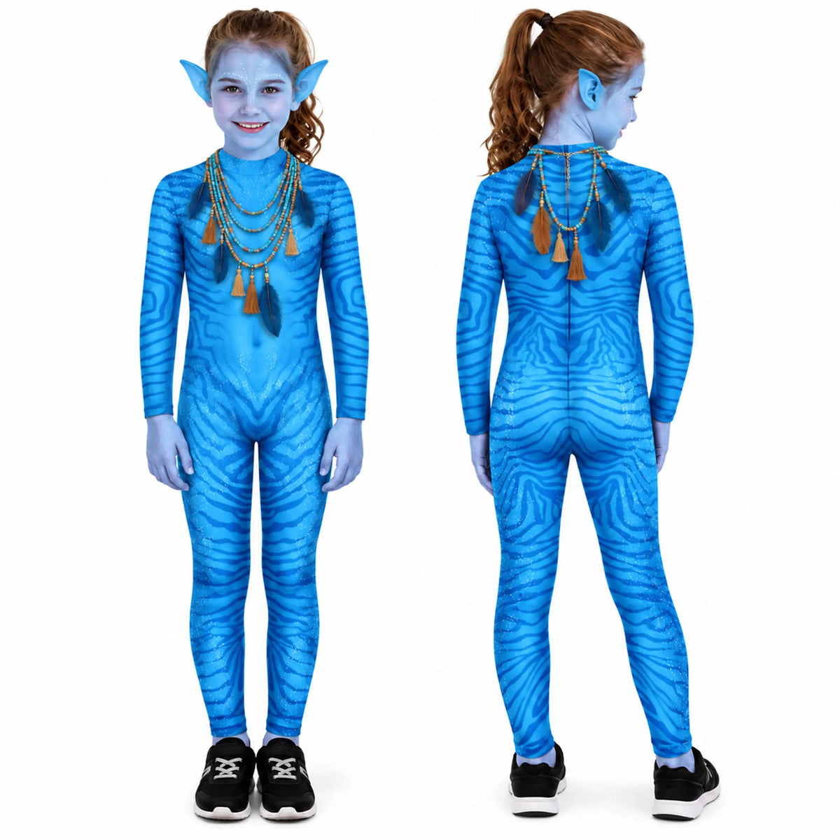 Blue Fantasy Costume