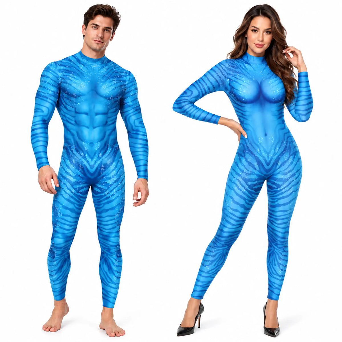 Blue Fantasy Costume