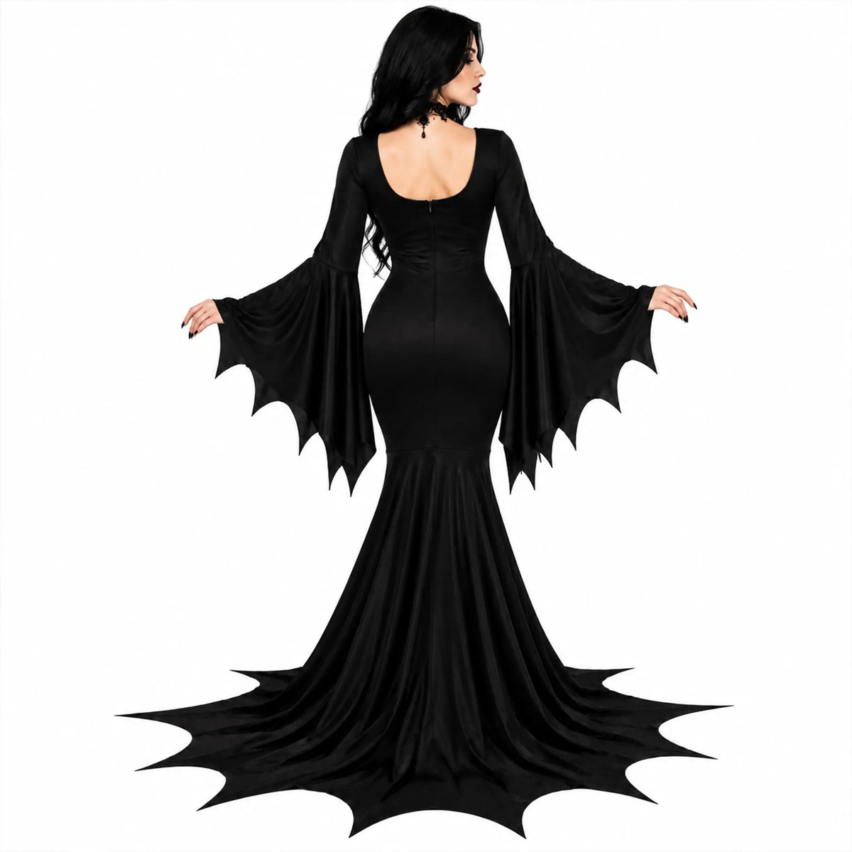Gothic Midnight Rose Costume