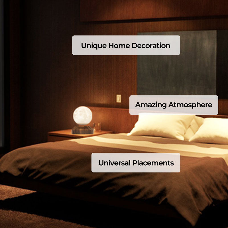 Levitating Moon Lamp